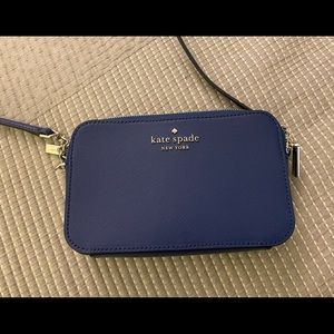 Kate Spade Double zip crossbody purse. Small